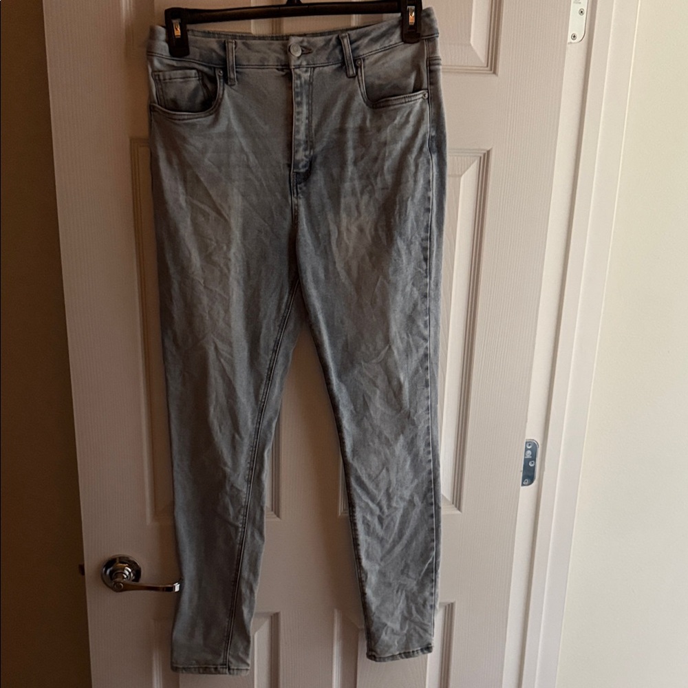 Gray Denim Jeans